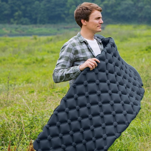LSLJS Camping Inflatable Sleeping Mats Outdoor TPU Foot Padded Inflatable Beach Mat, Mois&ture-proof Picnic Mat, Home Accessories