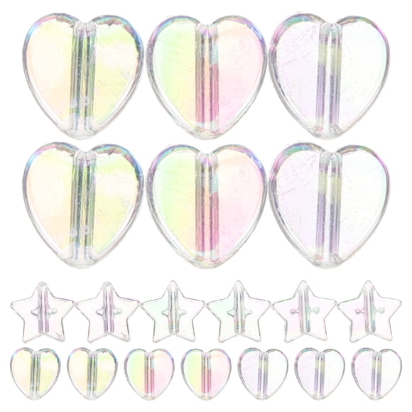 Miangastore 100 Pcs Petites Perles Entretoises Bricolage Perles pour Bijoux Perles Entretoises Chic Fabrication de Bracelets Perles