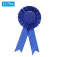 thumbnail image 3 of Unique Bargains Ruban de Récompense Vierge, Ruban de Rosette Ruban de Reconnaissance de Prix Honorable, Bleu, Lot de 12, 3 of 5