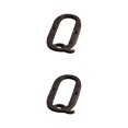 thumbnail image 3 of relayinert Durable And Rustproof Metal House Number Plaque Impeccable Door Decoration Easy To Install Metal Letters House Numbers B17--Q 2Set, 3 of 6