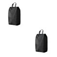 thumbnail image 2 of Wweixi Reusable Travel Shoe Storage Bag Eco-friendly Solution For Shoe Transportation Lightweight black L 2Set, 2 of 6