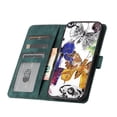 thumbnail image 3 of Compatible with iPhone 11 Pro Embossed Butterfly Case with Wallet and Kickstand Cover, 3 of 5