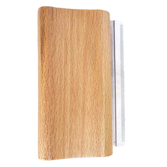 Pet Grooming Brush For Dogs Cats Horses Wooden Shedding Tool Detangling Comb For Pet Hair Removal And Coat Care