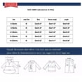 thumbnail image 2 of Yuyuzo Newborn Baby Clothes Jumpsuit Button Open Front Crewneck Long Sleeve Cotton Soft Comfort Fall Warm Rompers, 2 of 2