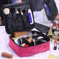 thumbnail image 4 of Coofit Makeup Bag Portable Lightweight Dual Layer Cosmetic Bag Toiletry Bag for Travel, 4 of 6