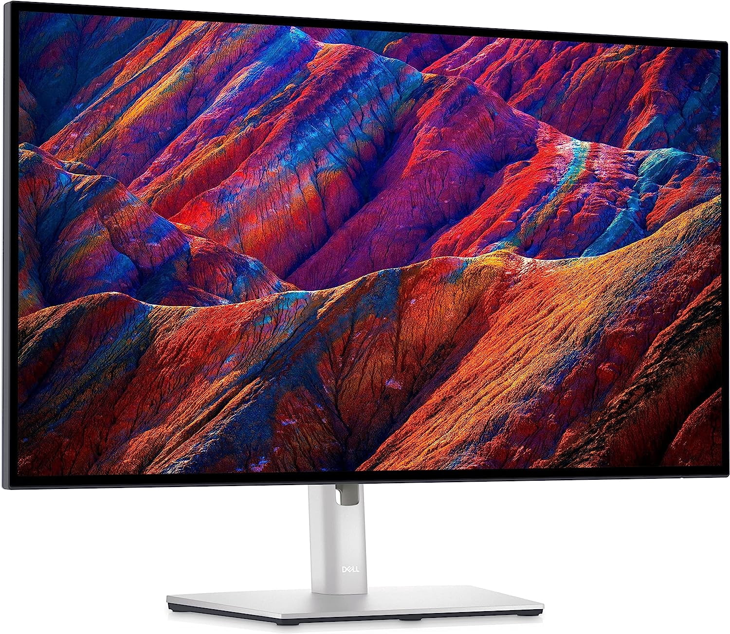 Dell UltraSharp U2723QE 27" 4K UHD WLED LCD Monitor - 16:9 - Black, Silver