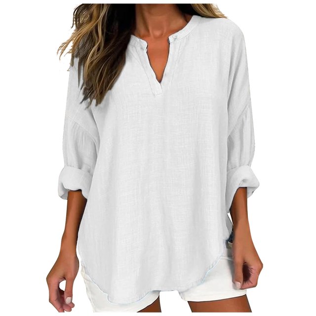 Yuyuzo Oversized Sweatshirts for Women Long Sleeve Crew Neck Side Slit Color Block Pullover Tops