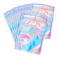 thumbnail image 1 of TIELUTT 100 Pcs Sacs en Film de Polyester Réutilisables Refermables Anti-Odeurs en Papier D\'aluminium à Fermeture Éclair Contenants à Lunch pour Femmes Enfants Contenant à Lunch Étanche Contenants à Lunch Arc-en-Ciel Rangement 30 Contenants de Rangement avec Li, 1 of 8