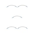 thumbnail image 2 of VONKY Motorcycle Brake Oil Hose Line Pipe Fitting Stainless Braided Steel Silver 39cm 5Set, 2 of 6