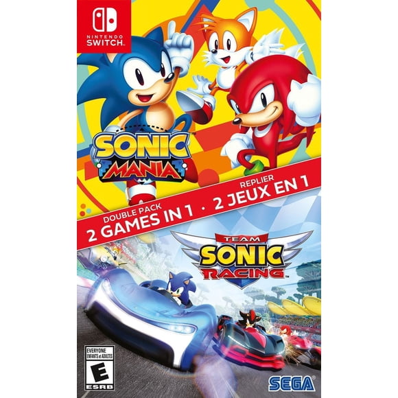 Jeu vidéo Sonic Mania / Team Sonic Racing Double Pack pour (Nintendo Switch)