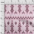 thumbnail image 1 of oneOone Coton Popeline Tissu Chevron & Tourbillon Ikat Impression Tissu à Coudre BTY 56 Pouces de Large, 1 of 4