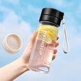 thumbnail image 4 of TopLLC Portable Sports Water Bottle Convenient Clear Material Leak-proof Lightweight And Sturdy Plastic Fruit And Ice Filter Suitable For Outdoor Home Sports Portable Mug, 4 of 8