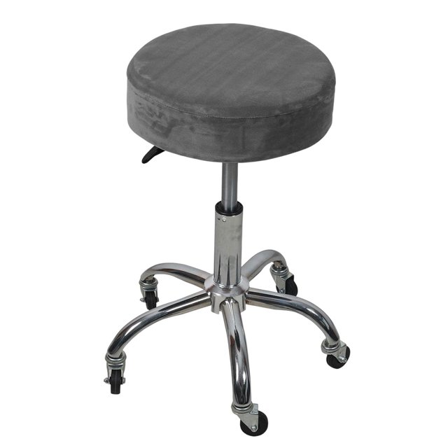 GROWTH TANK Housse de Tabouret de Bar Anti-Poussière Lavable Housse de Remplacement Extensible Gris