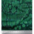 thumbnail image 3 of oneOone Viscose Chiffon Green Fabric Texture Panel Fabric For Sewing Printed Craft Fabric By The Yard 42 Inch Wide, 3 of 3