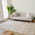thumbnail image 1 of Rug Branch Nomad Abstract Indoor Area Rug, Beige Brown, Modern - Living Room, Bedroom, Dining Room, and Kitchen, 1 of 5