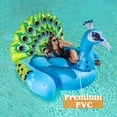 thumbnail image 2 of Joyfy 66" Giant Inflatable Peacock Pool Float for Adults & Kids, Inflatable Animal Summer Swim Pool Raft Toys, 2 of 9