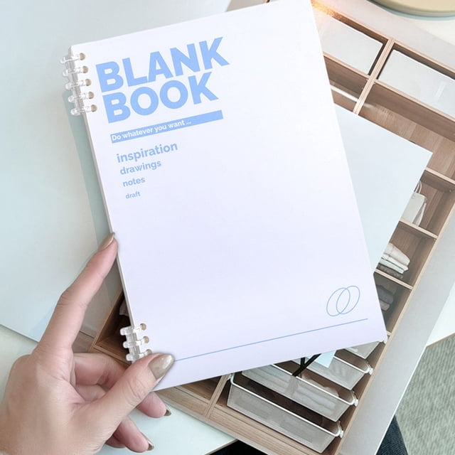Fwttom Paper Coil Notebook, B5 Notebook High Value Student Thick Note Making Notebook Flip Coil Notebook