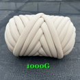 thumbnail image 1 of New Striped Core Spun Crochet Yarn Ice Silk Feeling Polyester Cotton Rope for Handbag Pet Nest Fashion Home Decoration, 1 of 7