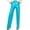 Sky Blue, variant on LLYwey Deals Clearance Womens Comfy Pants Ladies New Solid Color Versatile High Waisted Straight Leg Leather Pants with Casual Pockets Retro Leg Pants New Full Length Pants Regular Fitted Brown L