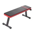 thumbnail image 3 of Siruishop Banc de Musculation Robuste Banc Plat d'Entraînement pour Équipement de Mise en Forme Entraînement de Poids, 3 of 8