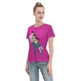 thumbnail image 4 of T-Shirt Basique à Manches Courtes pour Femmes Conan and Xiaolan, 4 of 6