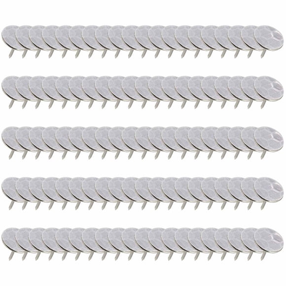 Aursykel Pointes de Marqueur Réfléchissantes Haute Visibilité pour l'Extérieur avec Pointes en Métal pour la Randonnée, le Camping, le Marquage, Lot de 100, Faciles à Transporter et à Installer, Accessoires de Chasse pour la Sécurité