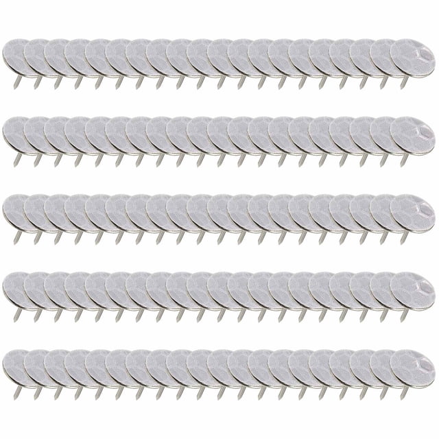 Guoxiu Liquidation Lot de 100 Pointes Réfléchissantes Pointes de Marquage de Sentier Pointes Lumineuses Marqueurs de Sentier Réfléchissants Pointes Réflectrices de Chasse Pointes de Pouce Réfléchissantes pour Sentier pour Chasse Randonnée Camping Support d'Arbre