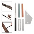 thumbnail image 2 of 6 Pieces Guitar Luthier Tool Fret Crowning Luthier File Stainless Steel Fret, 2 of 8