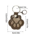 thumbnail image 3 of Porte-clés de Rangement pour Chien Mignon en Cuir Porte-Clés Patte Souvenir de Poils d'Animaux Porte-Clés Unique Collection Commémorative Porte-Clés Cadeaux Commémoratifs pour Sac Sac à Main Patte Clé, 3 of 5