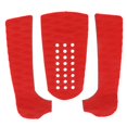 thumbnail image 1 of jinwen 3 PIECES RED TAILPAD - SURFBOARD TAIL PAD DECK GRIPS TRACTION SURF ACCESSORY -, 1 of 8