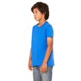 thumbnail image 3 of Bella Canvas Jersey Short-Sleeve Tee 3001Y, S, True Royal, 3 of 3