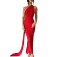 thumbnail image 1 of WTXUE Robes d'Été pour Femmes, Robe Moulante Sans Manches à Dos Ouvert Maxi pour Sortir Élégante Robe de Cocktail Longue, Robes Petite pour Femmes, Robe Dos Nu, Robes Rouges pour Femmes, Rouge P, 1 of 8