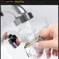 thumbnail image 4 of KEMEI Men’s Two Floating Blades Reciprocating Shaver with LCD Display, KM-2028 Silver, 4 of 6