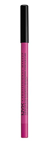 NYX PROFESSIONAL MAKEUP Crayon à Lèvres à Enfiler, Traceur pour les Lèvres - Disco Rage (Rose Vif)