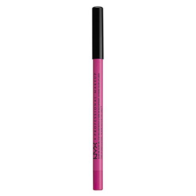 NYX PROFESSIONAL MAKEUP Crayon à Lèvres à Enfiler, Traceur pour les Lèvres - Disco Rage (Rose Vif)