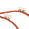 thumbnail image 3 of Esquirla Mode Femmes Décoration de Perles Ceinture de Taille Bretelle Fine Ceinture de Robe Camel, 3 of 8