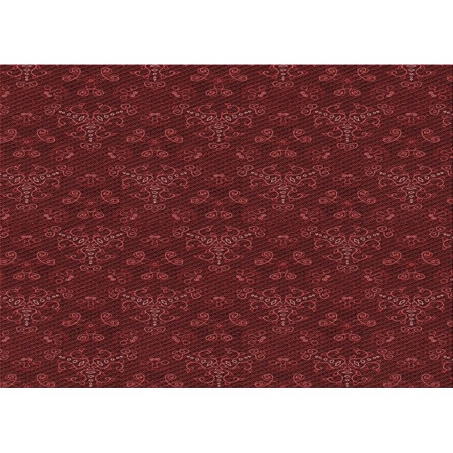Ahgly Company Tapis Rectangulaire Lavable en Machine Intérieur Transitionnel Rouge Bordeaux, 2 Pieds x 3 Pieds