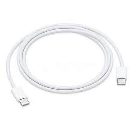 Câble USB-C vers C - 1 m - en Vrac par Apple, Doté d'Une Longueur de 1 Mètre et d'Une Finition Blanche. Conçu pour une Recharge Rapide et un Transfert de Données, Ce Câble Est Idéal pour Connecter des Appareils USB-C, des Ordinateurs Portables et d'Autres Accessoires Informatiques. l'Emballage en Vrac Assure une Commodité Économique.