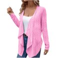 thumbnail image 2 of Yuyuzo Sweater Cardigans for Women Long Sleeve Open Front Outwear Loose Lightweight Comfy Knitted Cardigans, 2 of 6