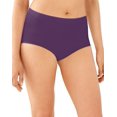thumbnail image 1 of Bali Womens One Smooth U All Around Smoothing Brief, 8, Berry Bunch, 1 of 2