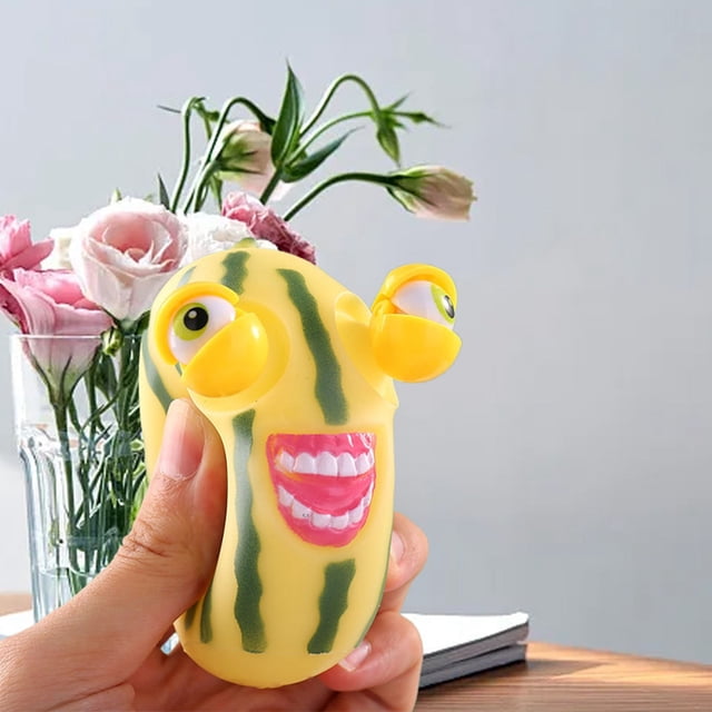 Novelty Funny Gel Stress Toy Decompression Play For Relaxation And Anxiety Release Soft Watermelon