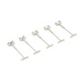 thumbnail image 2 of T-Pins Replacement, Wear-resistant Recyclable 100Pcs Impact-resistant T-Pins  For Home, 2 of 8