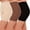 Black/Cafe/Light Beige, variant on INNERSY Slip Shorts for Women High Waisted Under Dresses Summer Shorts 3 Pack(X-Large,Black/Cafe/Light Beige)