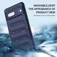 thumbnail image 4 of Color Liquid Silicone Matte Phone Case for Google Pixel 8 pro Skin Feel Armor Shockproof Protect Soft Cover - White, 4 of 5