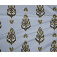 thumbnail image 4 of oneOone Tissu Polyester Lycra Feuilles & Paisley Bloc Décor Tissu Imprimé BTY 56 Pouces de Large, 4 of 4