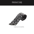 thumbnail image 2 of 1pc 8cm Largeur Cravate Imité Soie Casual Notes Impression Cravate Mode Cravate Costumes Accessoires, 2 of 6