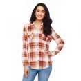 thumbnail image 1 of Penmans Women's Button-Up Plaid Shirt, 1 of 6