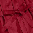 thumbnail image 3 of Ersazi Robe de Nuit pour Femmes à Manches Longues, Robe Aguichant Unie à Plumes pour Femmes, Ensemble 1 Pce en Liquidation, Rouge, P, 3 of 7