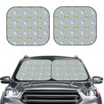 thumbnail image 2 of KLL Bébé Éléphant Girafe pour Pare-Brise Pare-Soleil 2 Pcs Pliable pour Fenêtre avant de Voiture pour la Plupart des Berlines SUV Camion-Petit, 2 of 6