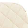 thumbnail image 5 of vidaXL Swivel Dining Chairs 2 pcs Cream Velvet, 5 of 5